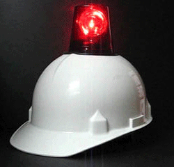 hard safety emergency alert hat beacon helmet rotating surfer headlight test system hardhats aces alaska clients few